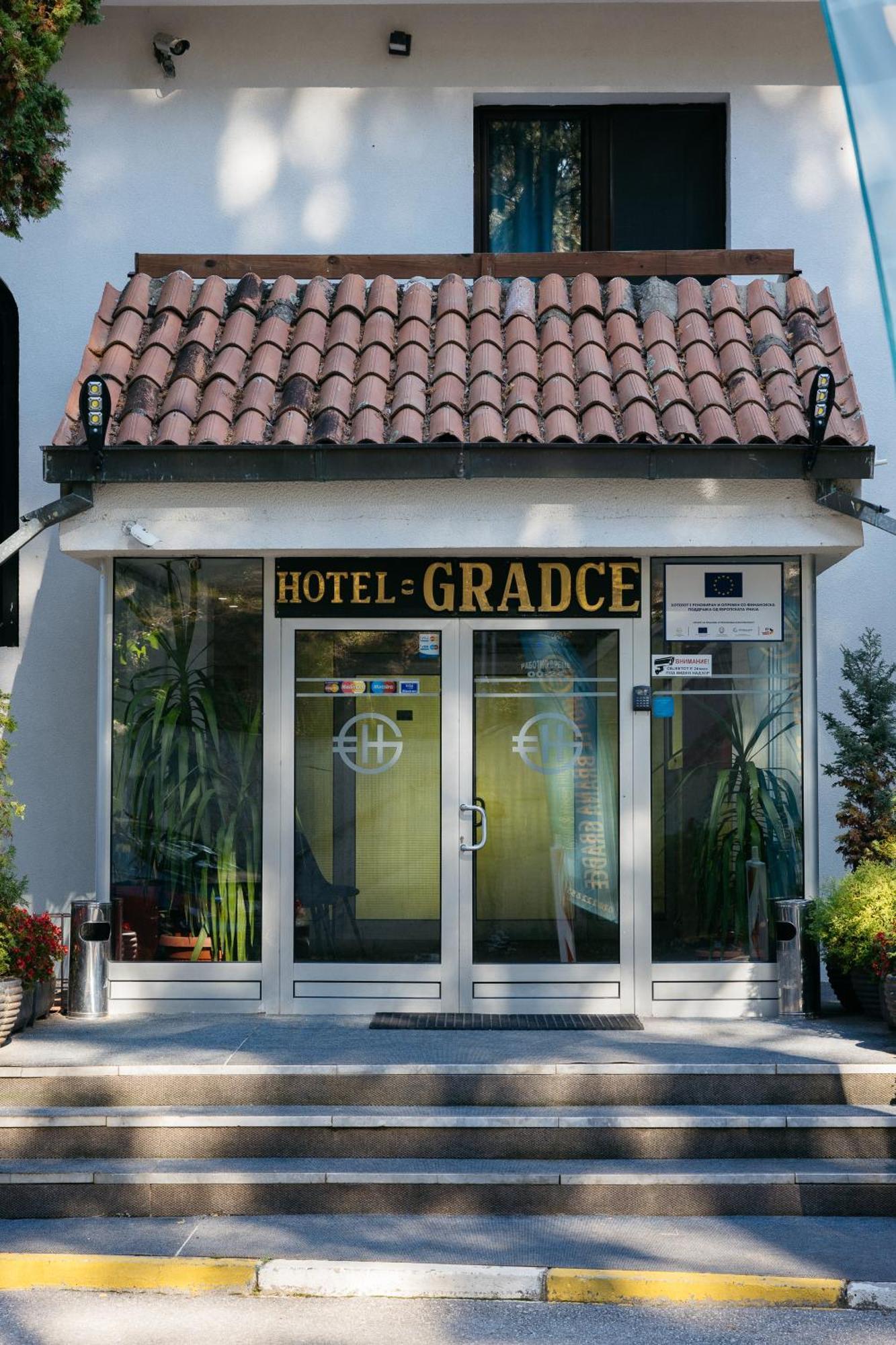Hotel Gradche Kočani Exterior foto